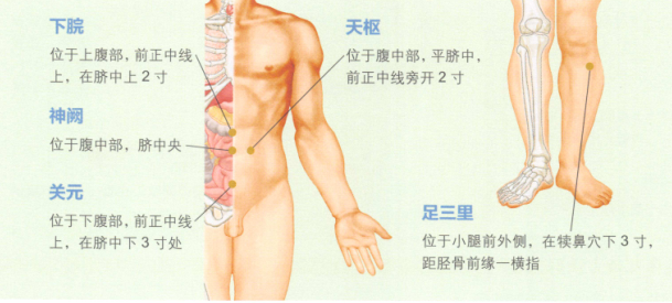 細菌性痢疾艾灸