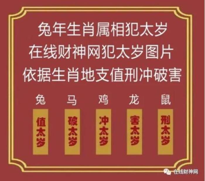 2023年什么屬相犯太歲 兔年犯太歲生肖