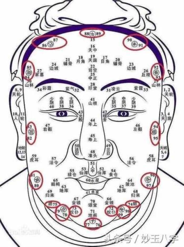 面相五官看性格 從面相看人性格分析